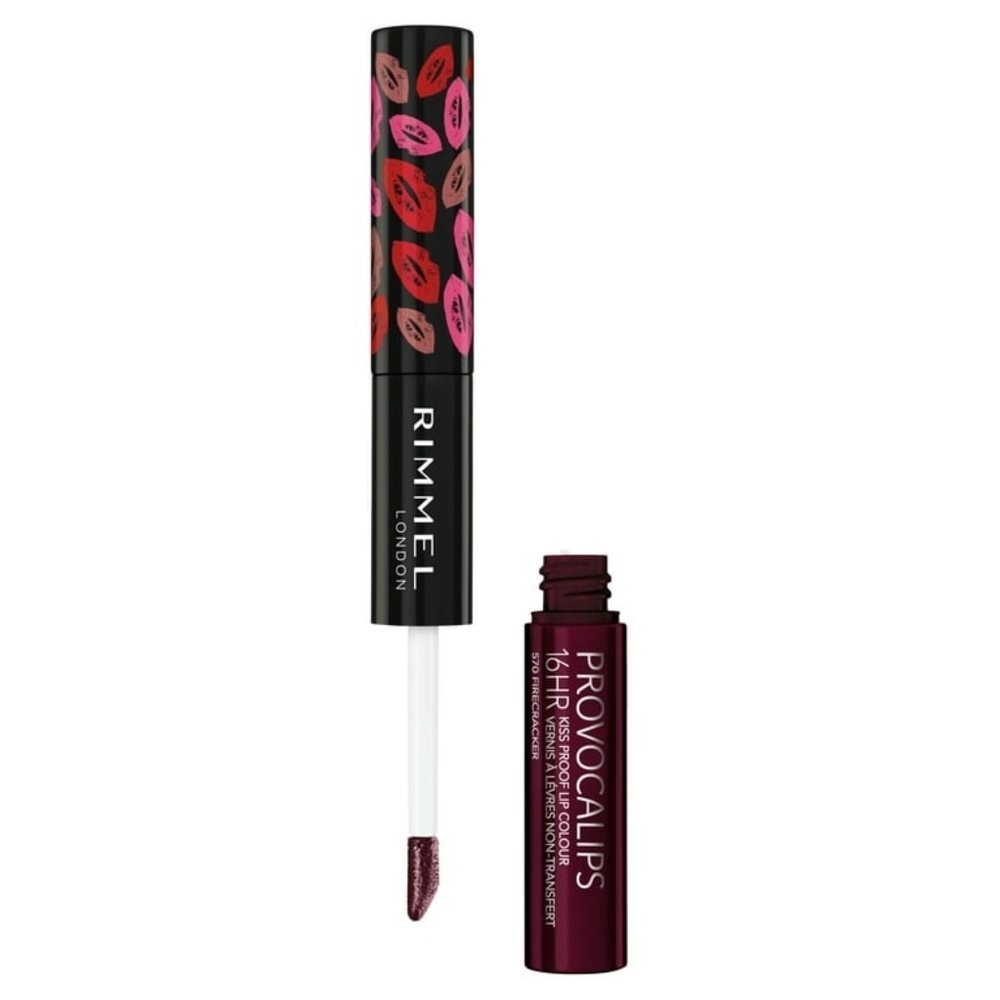 Rimmel London Provocalips 16HR Kiss Proof Lip Colour, 570 Firecracker
